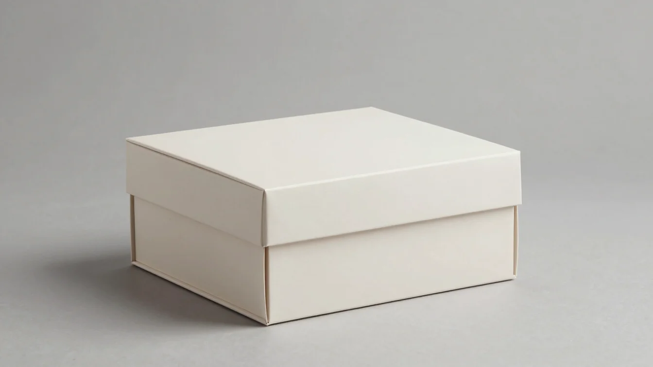 Gift box for special occasions, elegant packaging, clean commerci